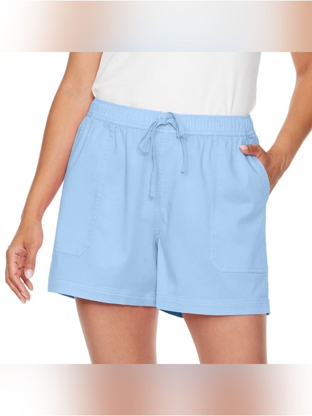 XL • Buffalo David Bitton • Pull-On Drawstring Short In Powder Blue